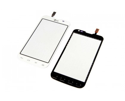 Touch screen (sensor) for LG D410 Optimus L90 Dual Sim, white, original (China) (129 * 64mm)